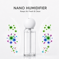 Mini USB Humidifier – Quiet Nano Mist for Bedroom, Desk, Home & Car