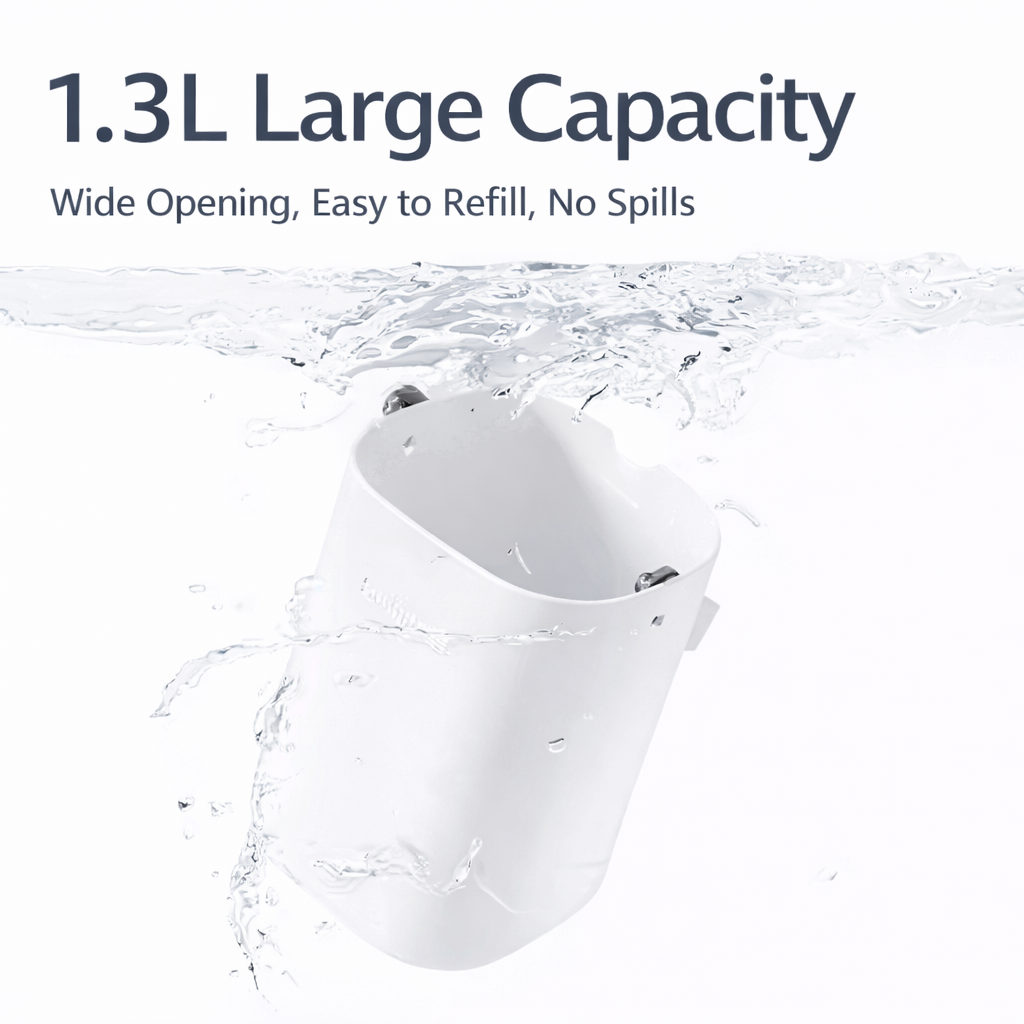 Wireless Dual Spray Humidifier – 1.3L Quiet Mist for Home & Office