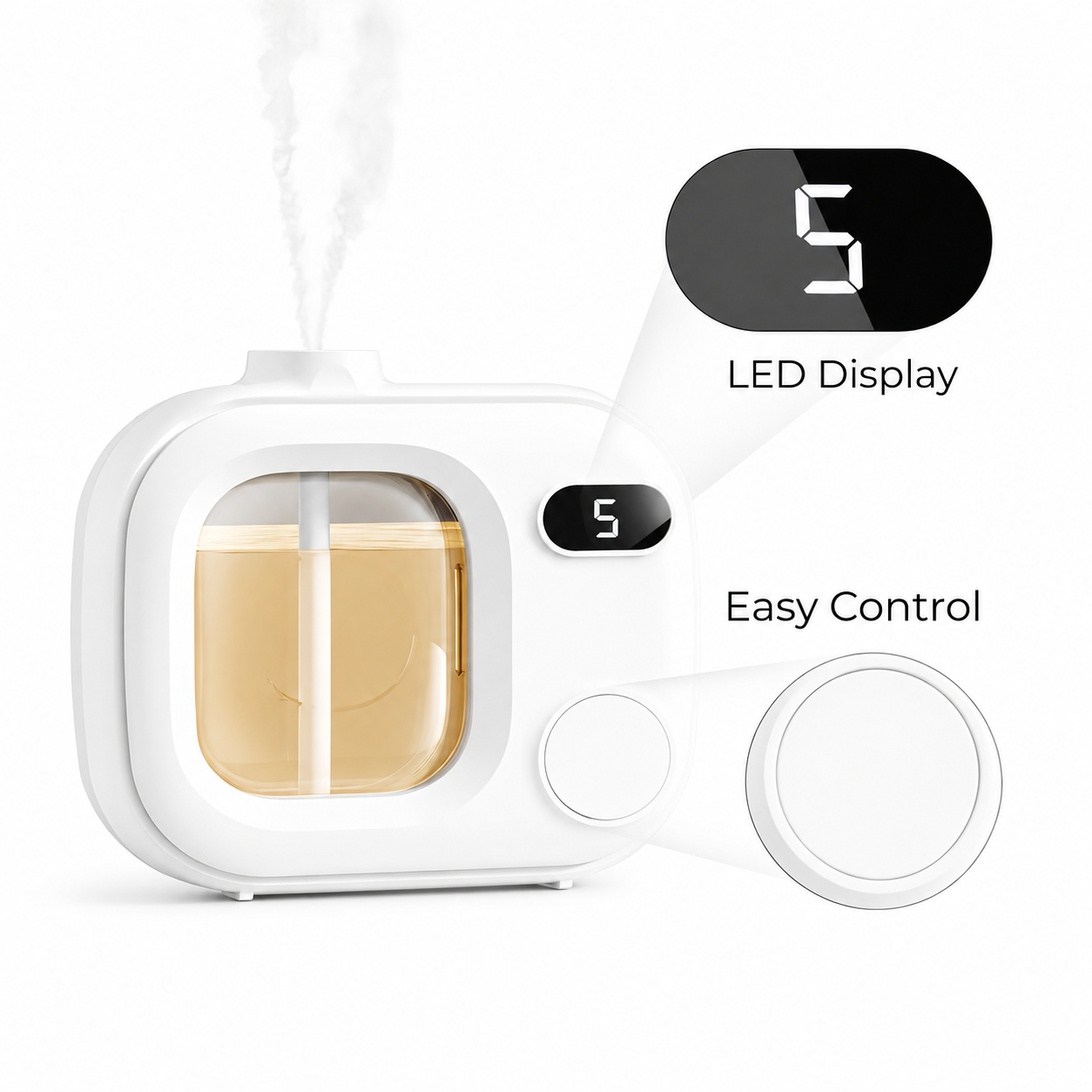 Automatic Aroma Diffuser 50ml with Essential Oil