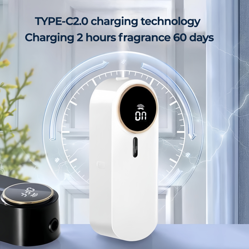 Automatic Aroma Diffuser – 5 Spray Modes for Home, Office, Bedroom & Toilet