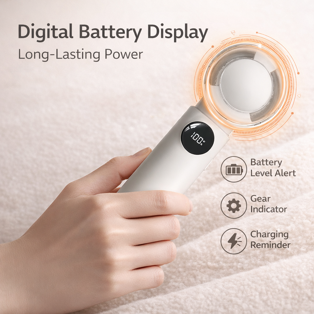 Electric Fabric Shaver – Portable Lint Remover for Clothes, Sweater & Sofa