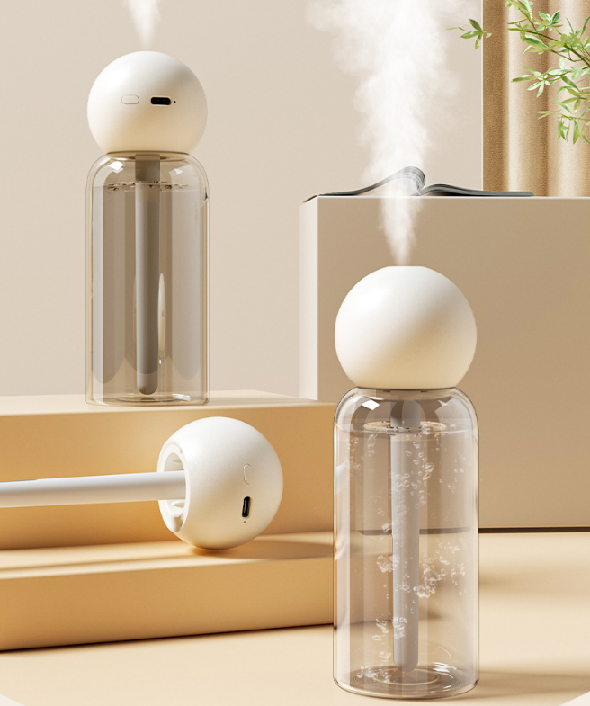 Mini USB Humidifier – Quiet Nano Mist for Bedroom, Desk, Home & Car