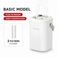 Wireless Dual Spray Humidifier – 1.3L Quiet Mist for Home & Office